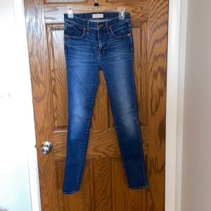 Madewell 9” High Riser Skinny Skinny Jeans